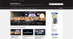 Desktop Screenshot of developingux.com
